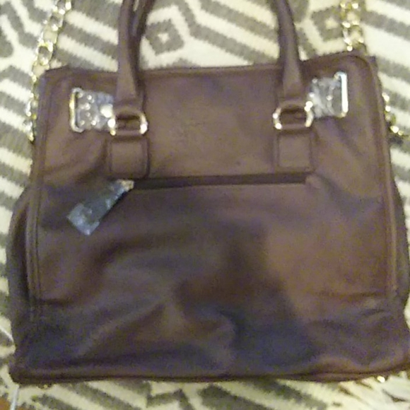 Multicolored sequined large handbag with 2 straps - Picture 4 of 9